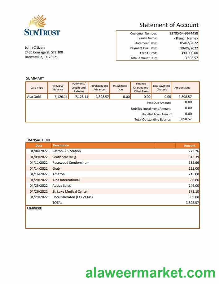 USA Suntrust VERSION 2